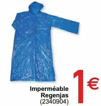 Imperméable regenjas