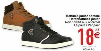 Bottines junior homme herenbottines junior