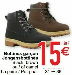Cora Bottines garçon jongensbottines aanbieding