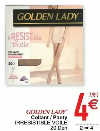 Collant - panty irresistible voile