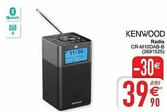 Cora Kenwood radio cr-m10dab-b aanbieding