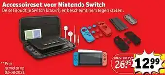 Accessoireset voor nintendo switch