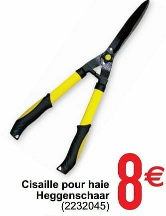 Cisaille pour haie heggenschaar