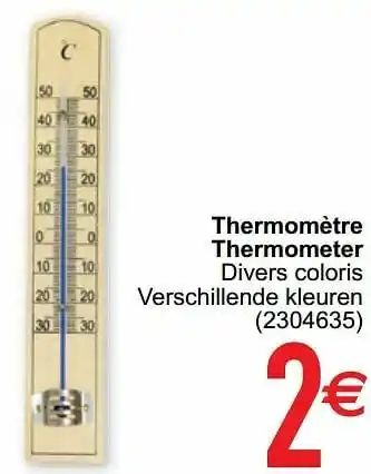 Cora Thermomètre thermometer aanbieding