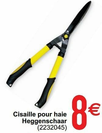 Cisaille pour haie heggenschaar