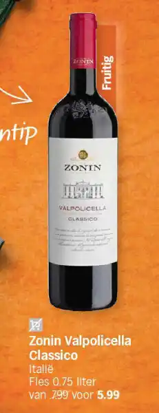 Albert Heijn Zonin valpolicella classico aanbieding