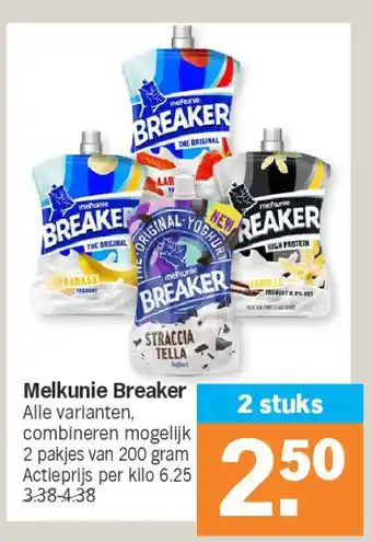 Albert Heijn Melkunie breaker aanbieding