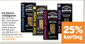 Eat natural ontbijtgranen