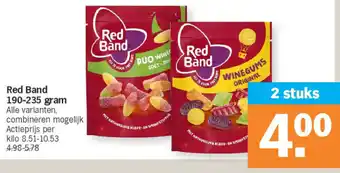 Red band 190-235 gram