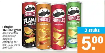 Albert Heijn Pringles 160-165 gram aanbieding