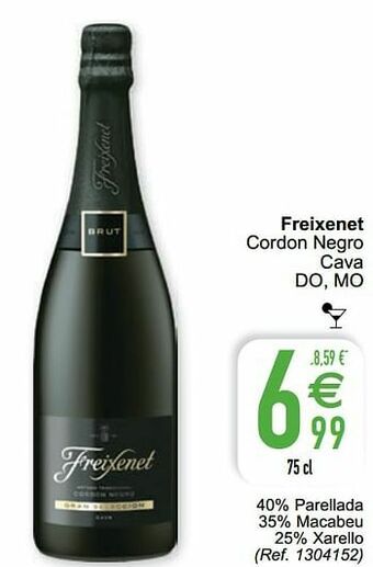 Freixenet cordon negro cava do mo
