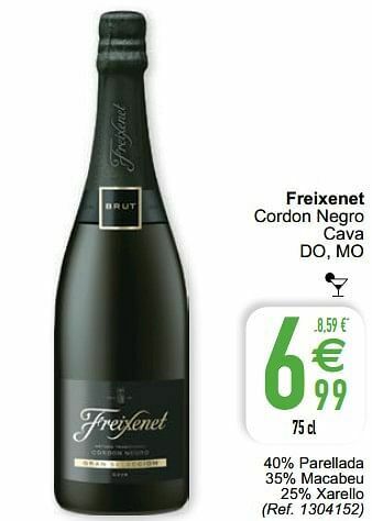 Freixenet cordon negro cava do mo