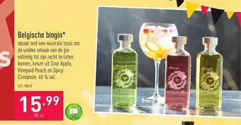 ALDI Belgische Biogin 50cl aanbieding