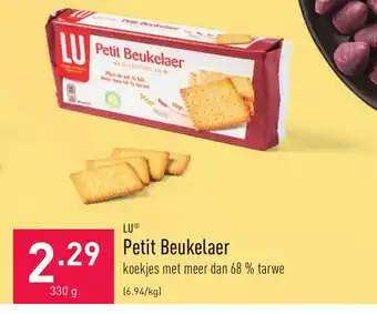 ALDI LU Petit Beukelaer 330g aanbieding