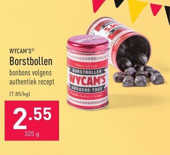ALDI Wycam's Borstbollen 325g aanbieding