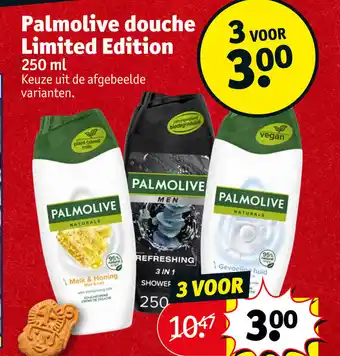 Kruidvat Palmolive douche limited edition 250ml aanbieding