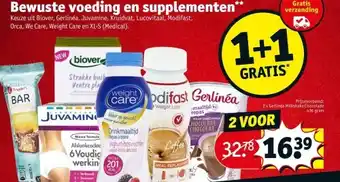 Kruidvat Bewuste voeding en supplementen aanbieding