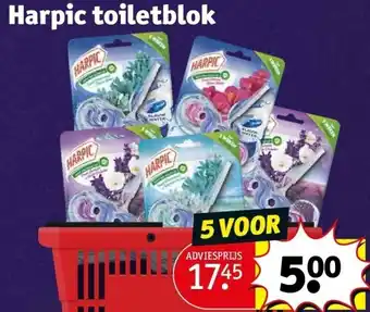 Kruidvat Harpic toiletblok aanbieding