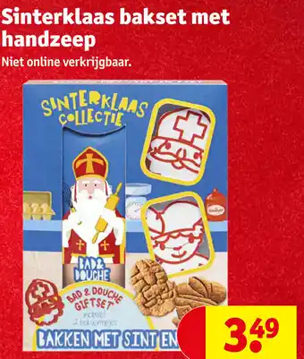 Kruidvat Sinterklaas bakset met handzeep aanbieding