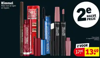 Kruidvat Rimmel aanbieding