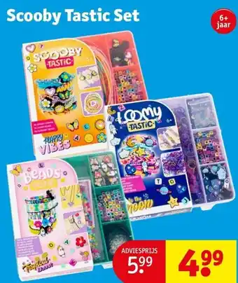 Kruidvat Scooby tastic set aanbieding