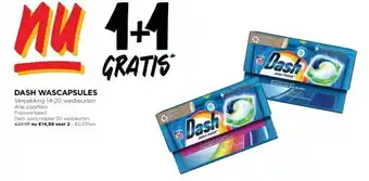 Jumbo Dash wascapsules aanbieding