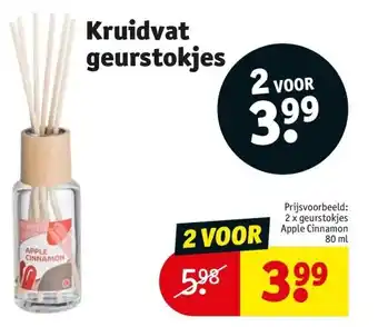 Kruidvat Kruidvat geurstokjes aanbieding