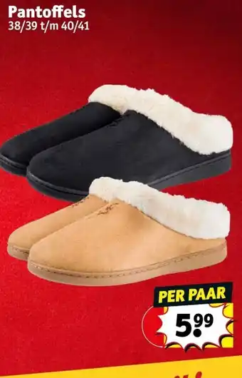 Kruidvat Pantoffels aanbieding