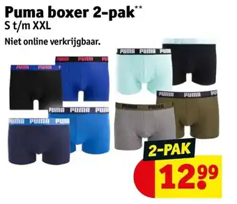 Kruidvat Puma boxer 2-pak aanbieding