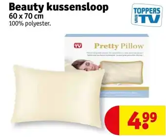 Kruidvat Beauty kussensloop 60 x 70cm aanbieding