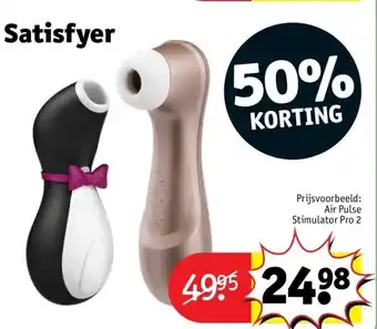 Kruidvat Satisfyer aanbieding