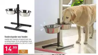 ALDI Voederstaander Voor Honden per stuk aanbieding
