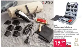 Quigg Tondeuse Voor Huisdieren per stuk