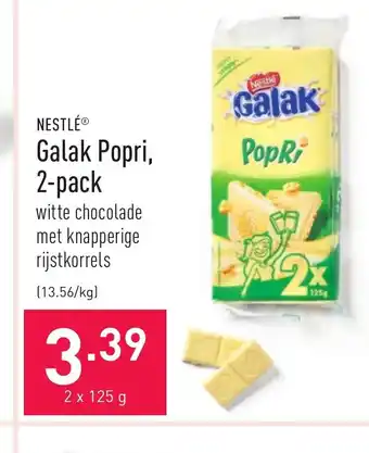 ALDI Nestle Galak Popri, 2-pack 2 x 125g aanbieding