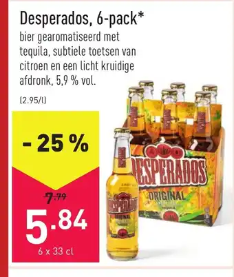 Desperados, 6-pack 6 x 33 cl