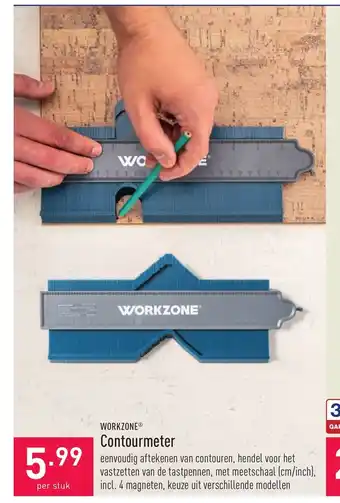 Workzone Contourmeter per stuk