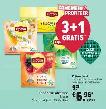 Lipton Thee of kruidenthee