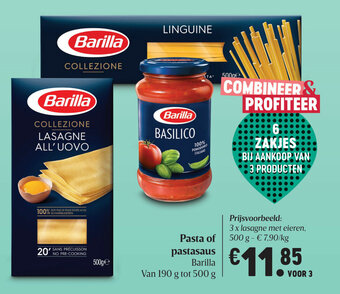 Delhaize Pasta of pastasaus aanbieding