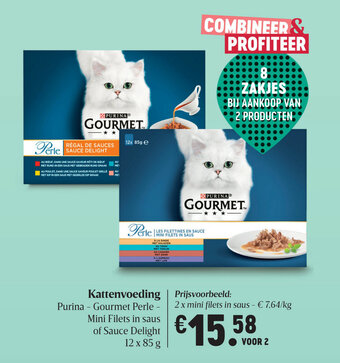 Delhaize Kattenvoeding Purina aanbieding
