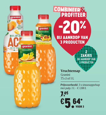 Vruchtensap Granini
