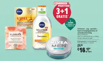 Delhaize Lichaams-, oog-, gezichts-, haarverzorgingsproduct of zonnebescherming aanbieding
