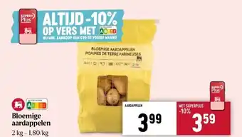 Delhaize Bloemige aardappelen aanbieding