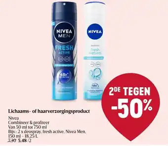 Delhaize Lichaams- of haarverzorgingsproduct aanbieding