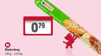Delhaize Bladerdeeg aanbieding