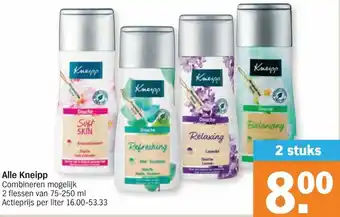 Albert Heijn Kneipp 2st aanbieding