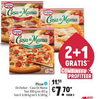 Delhaize Pizza Dr. Oetker aanbieding