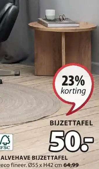 Jysk Bijzettafel aanbieding