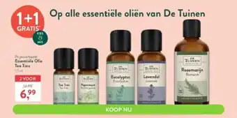 Holland & Barrett Essentiele olie tea tree aanbieding