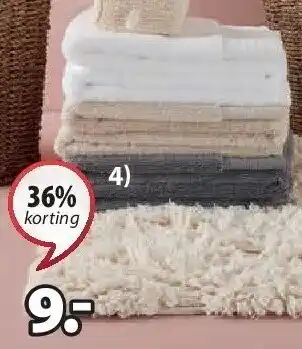 Jysk Sorunda handdoek aanbieding