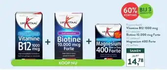 Holland & Barrett Vitamine b12 1000 mcg aanbieding